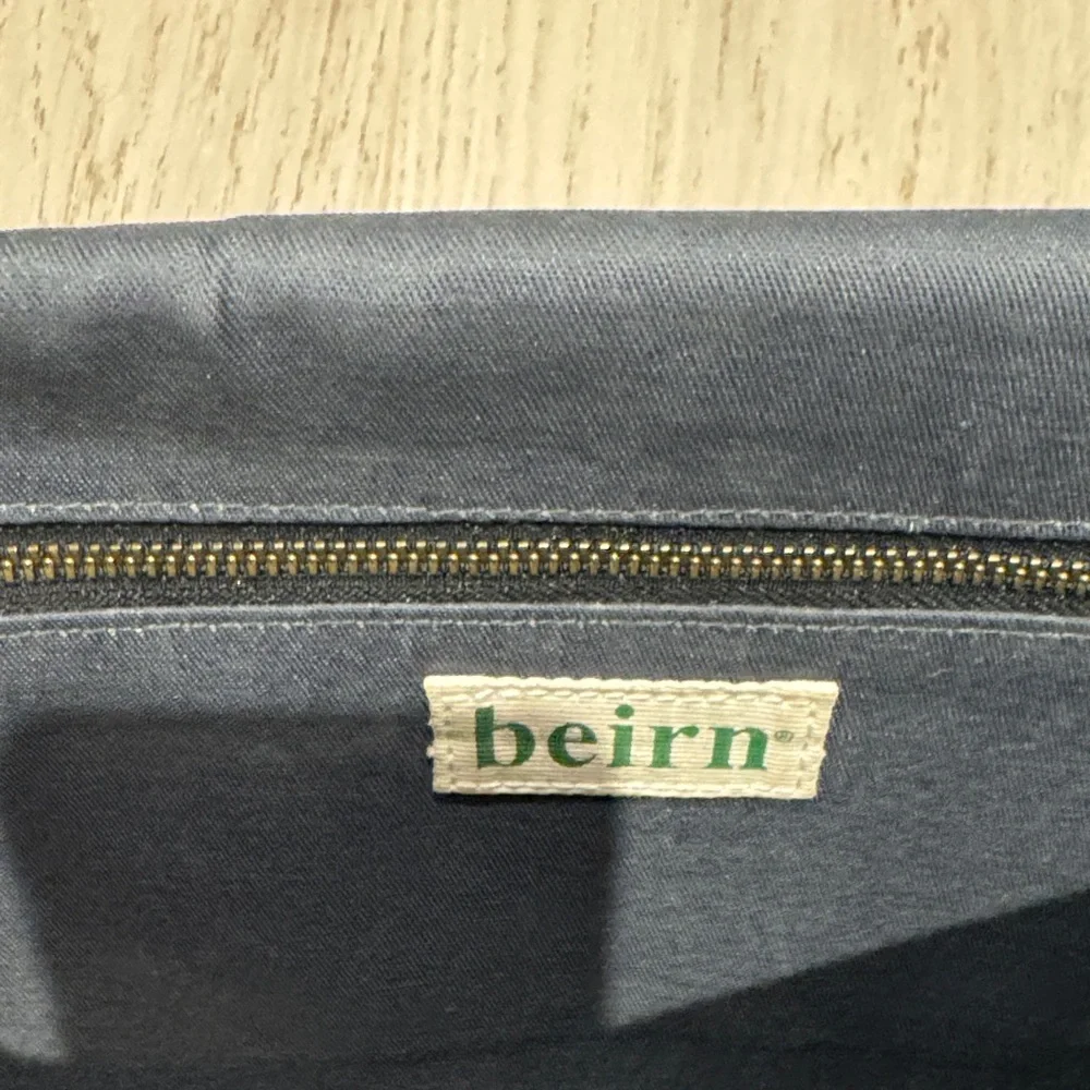Beirn Krista Envelope Clutch – Marine Blue Snake